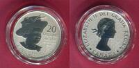 Kanada 20 Dollar Silbermünze 2012 Elisabeth II. Regierungsjubiläum BU with folder