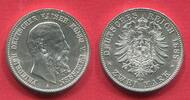 Deutschland Germany Kaiserreich Preußen 2 Mark Kaiser Friedrich III. Dreikaiserjahr Year of the three Emperors -