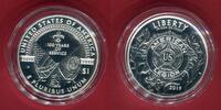 USA 1 Dollar Commerative Silber American Legion - 100th Anniversary -
