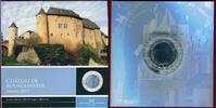 Luxemburg 5 Euro Silber-/Niobmünze Chateau de Bourglinster -
