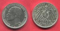 Hessen Darmstadt 3 Mark Ernst Ludwig, -
