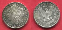 USA 1 Dollar 1880 S Morgan Dollar San Francisco Unc nice toning usual min bagmarks