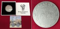 Benin 100 Francs CFA Titanmünze African Elephant Titanium - Protection de la Nature -