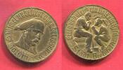 Deutsches Reich Bielefeld Notgeld 1923 o.J. Bismarck Ruhr Hilfe Not Goldmark Spendenmedaille AU toned