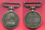 Englang Großbritannien Great Britain Silbermedaille Tragbar 1918 British Army Long Service Good Conduct Medal Geroge V. -