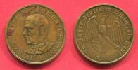 Deutsches Reich 1933-1945 Medaille Bronze Machtergreifung Rand Bayer. Hauptmünzamt -