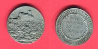 Zinnmedaille  Weimarer Republik /Karl Goetz Für Treue in der Arbeit - Wartburg/Eisenach VZ Prfr. Patina mit Originalbox