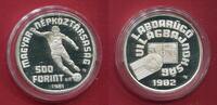 Ungarn 500 Forint Silbermünze FIFA Fußball-Weltmeisterschaft 1982 -