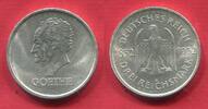 Deutschland Weimarer Republik Germany 3 Mark 1932 A 100. Todestag von Johann Wolfgang von Goethe uncirculated