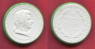 Porzellan Medaille Weiß / Grün  Meissner 1941 Deutschland Germany 1933 - 1945 Mozart Erinnerung 5. Dezember 1941 150. Todestag RAR ! Wie hergeste...