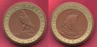 Deutschland Germany 1933 - 1945 Porzellan Medaille Braun Meissner 1940 Fahren gegen Engeland Norwegenfeldzug Wikingerschiff Farbapplikation Gold ...
