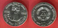 DDR 10 Mark Silbergedenkmünze 375. Geburtstag Otto von Guericke -