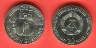 DDR 10 Mark Silbergedenkmünze 375. Geburtstag Otto von Guericke -