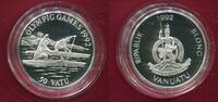 Vanuatu 50 Vatu Silbermünze Olympische Sommerspiele 1992 Barcelona -