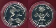 Malediven 250 Rufiyaa Olympische Spiele Barcelona 1992 - Schwimmstaffel -