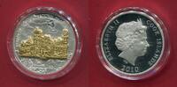 Cook-Inseln 10 Dollars Silbermünze Palacio Nacional de Pena Skulpturmünze (1 oz, m. 24-Karat-Teilvergoldung) -