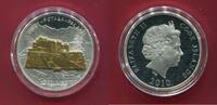 Cook-Inseln 10 Dollars Silbermünze Potala Palast Skulpturmünze (1 oz, m. 24-Karat-Teilvergoldung) -