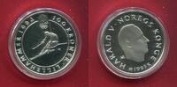 Norwegen 100 Kronen Silbermünze Olympische Winterspiele 1994 Lillehammer - Abfahrt (1 oz) -