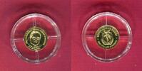Republik Guinea 1000 Francs Guinee Minigoldmünze Bundespräsident Frank-Walter Steinmeier -