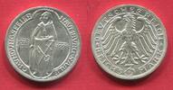 Weimarer Republik Deutschland 3 Mark Silber 1928 A 900 Jahre Naumburg an der Saale Uncirculated matte tiny edgenick rev.