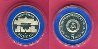 DDR GDR Eastern Germany 5 Mark Gedenkmünze Neusilber Neues Palais Potsdam PP -