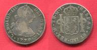 Peru 2 Reales Silber Karl Carolus IIII. -