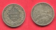 German New Guinea Deutsch Neuguinea 1 MARK Paradiesvogel -