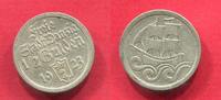 Freie Stadt Danzig (1920 - 1939) Free City 1/2 Gulden Kogge Silber -