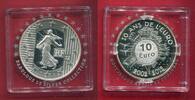 Frankreich 10 Euro Silbermünze Die Säerin - La Semeuse - Monnaie de Paris -