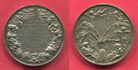 Versilberte Bronzemedaille o.J. ca. 1880 Brandenburg Preußen Königreich Rheinpreussen Landwirtschaftlicher Verein Verdienstvolle Leistungen von L...