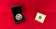 Kanada 1 Dollar Silbermünze 25 Jahre Loonie Two Loons (1 oz, coloriert) -