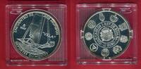 Spanien 10 Euro Silbermünze Olympiade Peking - Segeln -