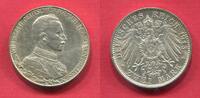 2 Mark 1913 Deutsches Reich 25. Regierungsjubiläum Wilhelm II. vz-prfr.