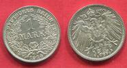 Germany-Empire Kaiserreich Deutschland 1 Mark 1914 E Deutsches Kaiserreich Kursmünze unc