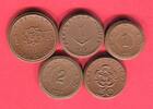 Weimarer Republik 5,50 Mark Lot von 5 Münzen Porzellanmünzen-Lot Eisenach, Sachsen, Freiberg + Lippstadt -