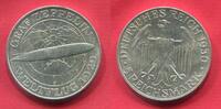 Deutschland Weimarer Republik Germany 5 Mark Zeppelin Weltflug LZ 127 1929 -