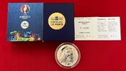 Frankreich 10 Euro Silber 2016 UEFA Europameisterschaft 2016&trade; Frankreich... 85,00 EUR  Excl. 9,00 EUR Verzending