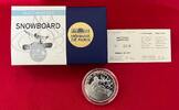Frankreich 10 Euro Silber 2013 Snowboard - Jeux d'Hiver Polierte Platte ... 75,00 EUR  Excl. 9,00 EUR Verzending