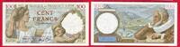 Frankreich France Banknote 100 Francs Banque de France Banque de France 100 Francs 9. 1. 1941 Sully -
