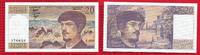 Frankreich France Banknote 20 Francs Banque de France Banque de France 20 Francs 1982 Debussy -