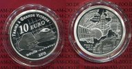 Frankreich, France 10 Euro Silber 2013 Eisenbahn - Paris-Nord Saint Panc... 65,00 EUR  Excl. 9,00 EUR Verzending