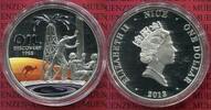 Niue 1 Dollar Niue 1 Dollar 2013 Silber Öl Entdeckung 1953 Oil Discovery 1953 -