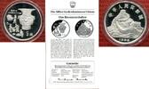 China 5 Yuan Silber China 5 Yuan Silber 1992 Gedenkmünze Das Bronzezeitalter -