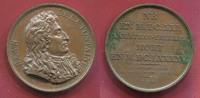 Frankreich Medaille Bronze 1816 Jean De La Fontaine Sig. E Gatteaux unc br.rev. green