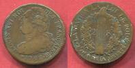 Frankreich France 2 Sols Louis XVI. Roi Des Francais , Strasbourg -