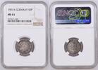 Deutschland Germany Kaiserreich 50 Pfennig 1901 A Very Scarce Type Coin Seltener Typ NGC MS 61