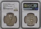 Germany Deutschland Karl Goetz Medaille SILVER Silbermedaille 1923-DATED Albert Leo Schlageter Hinrichtung 26. Mai 1923 Bayer Hauptmünzamt NGC To...