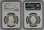 Hungary Ungarn 5 Pengö 1938BP 900. Todestag von Stephan I. der Heilige Admiral Horthy NGC MS 62