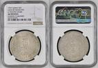 China 1 Dollar Yuan Silbermünze Sun Yat Sen Memento Birth of Republic of China - 6 Pointed Stars -