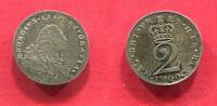 Englang Großbritannien Great Britain 2 Penny Pence George III (1760-1820) Maundy ? -
